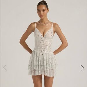Oh Polly Orren White Mini Dress
